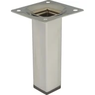 Zawiasy, okucia i inne akcesoria - Noga meblowa kwadratowa 10 cm chrom - miniaturka - grafika 1