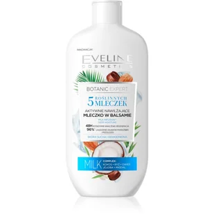 Eveline Cosmetics mleczko do ciała w balsamie aktywnie nawilżające 350ml - Balsamy i kremy do ciała - miniaturka - grafika 1