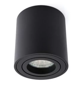 Auhilon Downlight LAMPA sufitowa MINI C1300-1L BL metalowa OPRAWA natynkowy SPOT tuba czarna C1300-1L BL - Lampy sufitowe - miniaturka - grafika 1