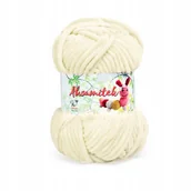 Pasmanteria - Włóczka Aksamitek Opus kolor KREMOWY 226 - miniaturka - grafika 1