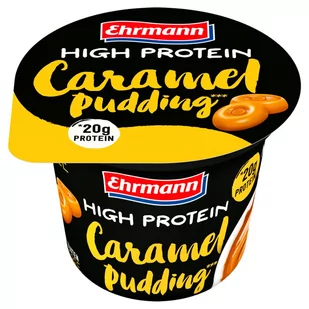 EHRMANN - Puding o smaku karmelowym z dużą zawartością protein - Kefiry, jogurty, maślanki - miniaturka - grafika 1
