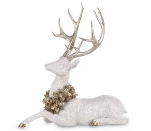 Figurka Jeleń Świąteczny Sztuczna Wys.53Cm - Ozdoby bożonarodzeniowe - miniaturka - grafika 1