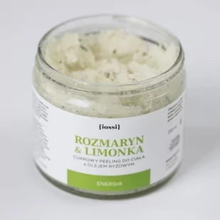 Iossi Rozmaryn i Limonka cukrowy peeling do ciała 250ml - Peelingi do ciała - miniaturka - grafika 1