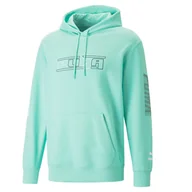 Bluzy sportowe męskie - Bluza dresowa męska Puma SWXP GRAPHIC - miniaturka - grafika 1