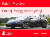Vouchery - WYJĄTKOWY PREZENT Pakiet Przeżyć Poznaj Potęgę Motoryzacji | - miniaturka - grafika 1
