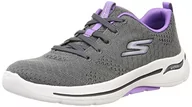 Trampki damskie - Skechers Go Walk Arch Fit, Trampki damskie, szary, 41 EU - miniaturka - grafika 1