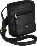 Teczki i aktówki - Peterson Męska listonoszka ze skóry naturalnej - Peterson NoSize - miniaturka - grafika 1