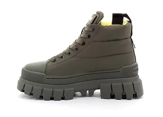 Trampki damskie - Palladium Revolt Boot OVERCUSH, Trampki damskie, Oliwkowa noc, 41,5 EU, olive night, 41.5 EU - grafika 1