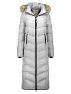 Kurtki damskie - Canadian Peak Płaszcz zimowy "Capucineak" w kolorze jasnoszarym - miniaturka - grafika 1