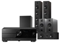 Kino domowe - Yamaha RX-A2A (czarny) + Diva 6 + 3 + 7 (czarny) + Basso 880 - miniaturka - grafika 1
