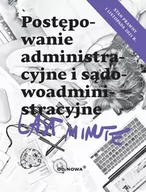 E-booki - prawo - Last Minute postępowanie administracyjne listopad 2021 - miniaturka - grafika 1