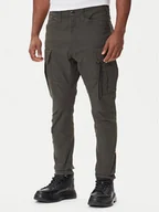 Spodnie męskie - G-Star Raw Spodnie materiałowe Zip Pocket 3D D24307-E172 Zielony Skinny Fit - miniaturka - grafika 1
