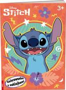 Kolorowanki, wyklejanki - Stitch. Kolorowanka z Naklejkami - miniaturka - grafika 1