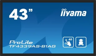 Monitor 43 cale TF4339AS-B1AG,IPS,4K,HDMIx2,DP,RJ45,3xUSB,40pkt, ANDROID,24/7 - Monitory reklamowe i wyświetlacze - miniaturka - grafika 1