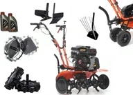 Glebogryzarki - Hortmasz HGS 6580 L Glebogryzarka Spalinowa + 7-elementowy zestaw akcesoriów - miniaturka - grafika 1