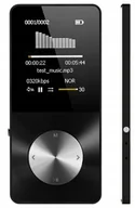 Odtwarzacze MP3 - Odtwarzacz MP4 T1 8GB głośnik microSD MP3 czarny - miniaturka - grafika 1