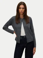 Swetry damskie - Vero Moda Kardigan Marina 10331339 Szary Regular Fit - miniaturka - grafika 1