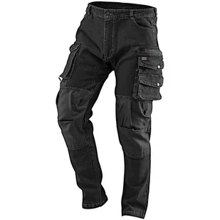 Spodnie robocze DENIM, czarne, rozmiar XS, NEO 81-236-XS - Odzież robocza - miniaturka - grafika 1