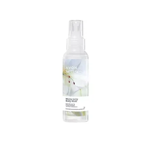 AVON SENSES BODY MIST MGIEŁKA DO CIAŁA WHITE LILY 100ML - Wody i perfumy damskie - miniaturka - grafika 1