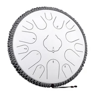 Akcesoria do perkusji - Tongue Drum Hluru TWR15-14 bęben Biały liść - miniaturka - grafika 1