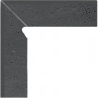 Płytki ceramiczne - Paradyż SEMIR GRAFIT  8,1X30X1,1 COKÓŁ DWUELEMENTOWY SCHODOWY (LEWY) Paradyż SEMIR GRAFIT  8,1X30X1,1 COKÓŁ DWUELEMENTOWY SCHODOWY (LEWY) - miniaturka - grafika 1