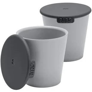 Bibs Cup Set Cloud 2 Kubeczki Z Pokrywkami Do Picia Dla Dzieci - Kubki dla dzieci - miniaturka - grafika 1