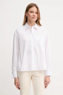 Joop! koszula damska kolor biały regular z kołnierzykiem klasycznym 30047542 - Koszule damskie - miniaturka - grafika 1