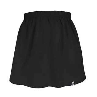 Spódnice - Spódniczka dziewczęca dla dziewczynki spódnica dziecięca czarna gładka krótka 116/122 - grafika 1