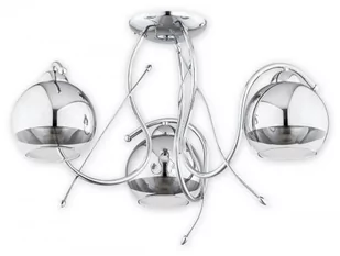 Lemir Trama lampa wisząca 3 -punktowa O2533 W3 CH - Lampy sufitowe - miniaturka - grafika 1