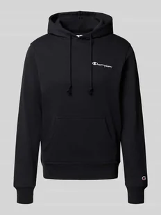 Bluza z kapturem z wyhaftowanym logo - Bluzy męskie - miniaturka - grafika 1