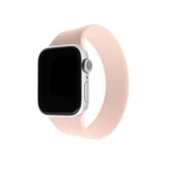 Akcesoria do smartwatchy - Apple Pasek wymienny FIXED Silicone Strap na Watch 38/40mm velikost XL FIXESST-436-XL-PI) Różowy - miniaturka - grafika 1