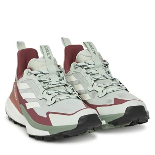 Trekkingi adidas Terrex Free Hiker 2.0 Low IH3745 Zielony - Buty trekkingowe damskie - miniaturka - grafika 1