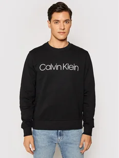 Calvin Klein Bluza K10K104059 Czarny Regular Fit - Bluzy męskie - miniaturka - grafika 1