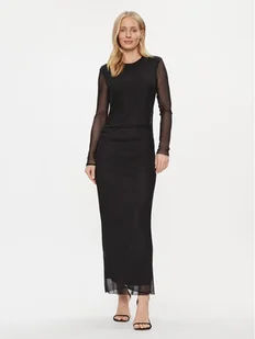 ONLY Sukienka letnia 15310228 Czarny Regular Fit - Sukienki - miniaturka - grafika 1