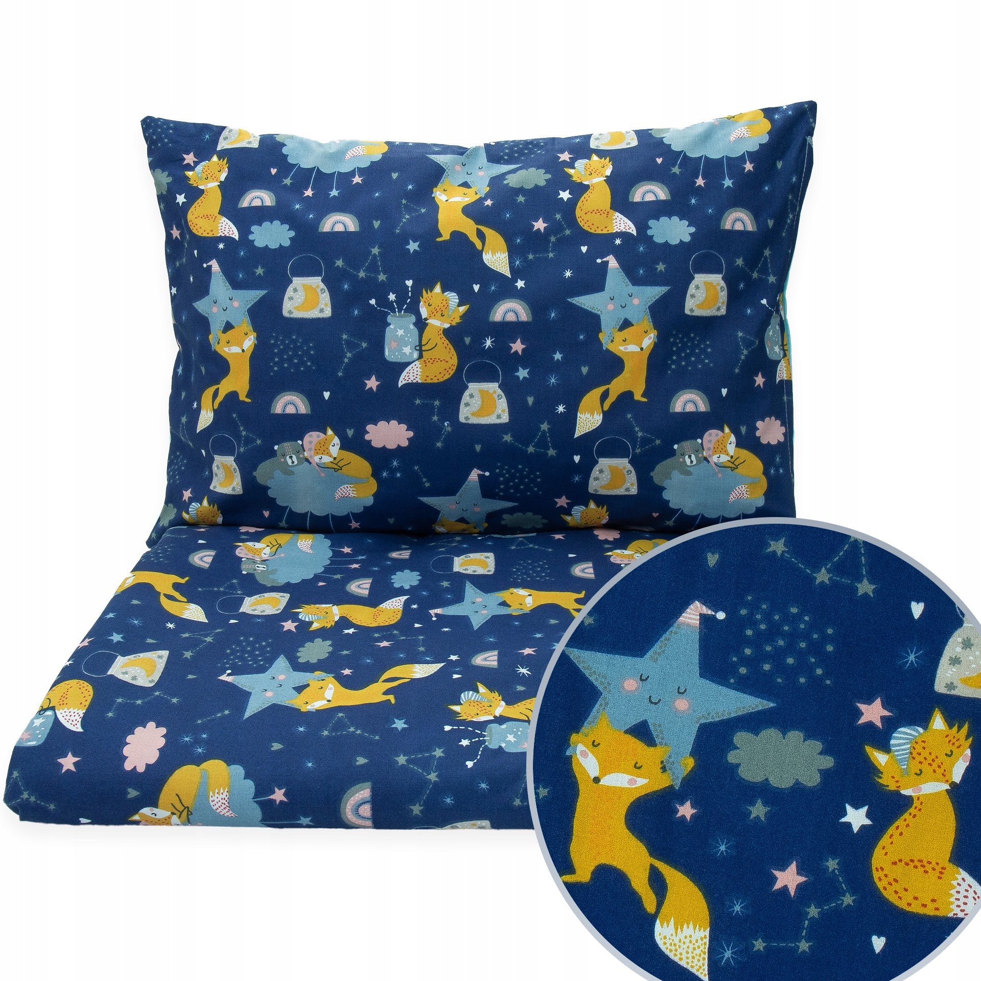 Pościel 160x200 Dziecięca 2EL Poszewka 70X80 Do Łóżka Młodzieżowa Kerstin