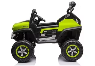Pojazd na Akumulator Mercedes Unimog S Zielony - Pojazdy elektryczne dla dzieci - miniaturka - grafika 4