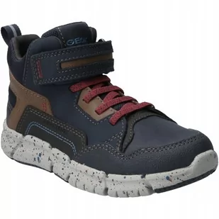 GEOX ŚNIEGOWCE OBUWIE J049XB FLEXYPER NAVY ROZ. 30 - Śniegowce damskie - miniaturka - grafika 1