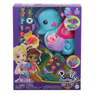 Polly Pocket podwodny zestaw - Lalki dla dziewczynek - miniaturka - grafika 1