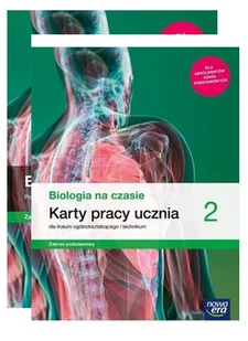 Pakiet Biologia na czasie 2. Podręcznik i Karty pracy ucznia dla liceum ogólnokształcącego i technikum. Zakres podstawowy. Szkoły - Podręczniki dla liceum - miniaturka - grafika 1