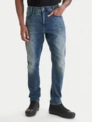 Spodnie męskie - G-Star Raw Jeansy D-Staq 3D D05385-D634 Niebieski Slim Fit - miniaturka - grafika 1