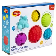 Zabawki sensoryczne - Piłki Sesnoryczne Dumel - miniaturka - grafika 1