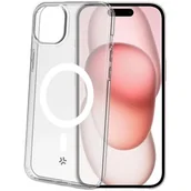 Etui i futerały do telefonów - Etui CELLY Gelskinmag do Apple iPhone 15 Przezroczysty - miniaturka - grafika 1