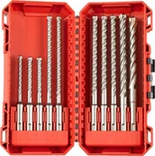 Wiertła - Wiertło Milwaukee MILWAUKEE DRILL SDS PLUS MX4 SET 10 pcs - miniaturka - grafika 1