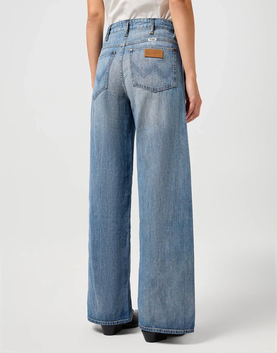 WRANGLER SPAT LOOSE GREEN WASH 112362780 27/34