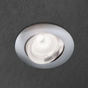 ORION Spot wpuszczany Choice, aluminium wychylany satyna - Oprawy, klosze i abażury - miniaturka - grafika 1