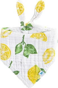 Śliniaki dla Niemowląt Bawełniane Dwustronny Wielowarstwowy Cytryny - Śliniaki i fartuszki - miniaturka - grafika 1