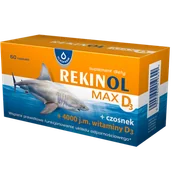 Przeziębienie i grypa - Rekinol Max D3 x 60 kaps - miniaturka - grafika 1