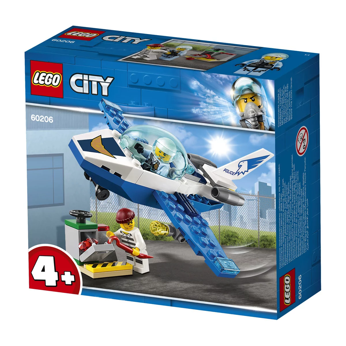LEGO City Policyjny patrol powietrzny 60206