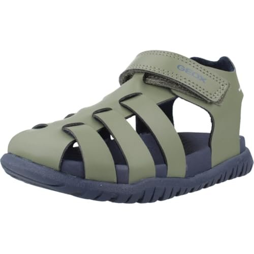 Geox Baby Boys B FUSBETTO BO sandały, Sage/Navy, 23 EU