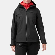 Kurtki damskie - Damska Kurtka HELLY HANSEN W VERGLAS 3L SHELL JACKET 62757_990 – Czarny - miniaturka - grafika 1